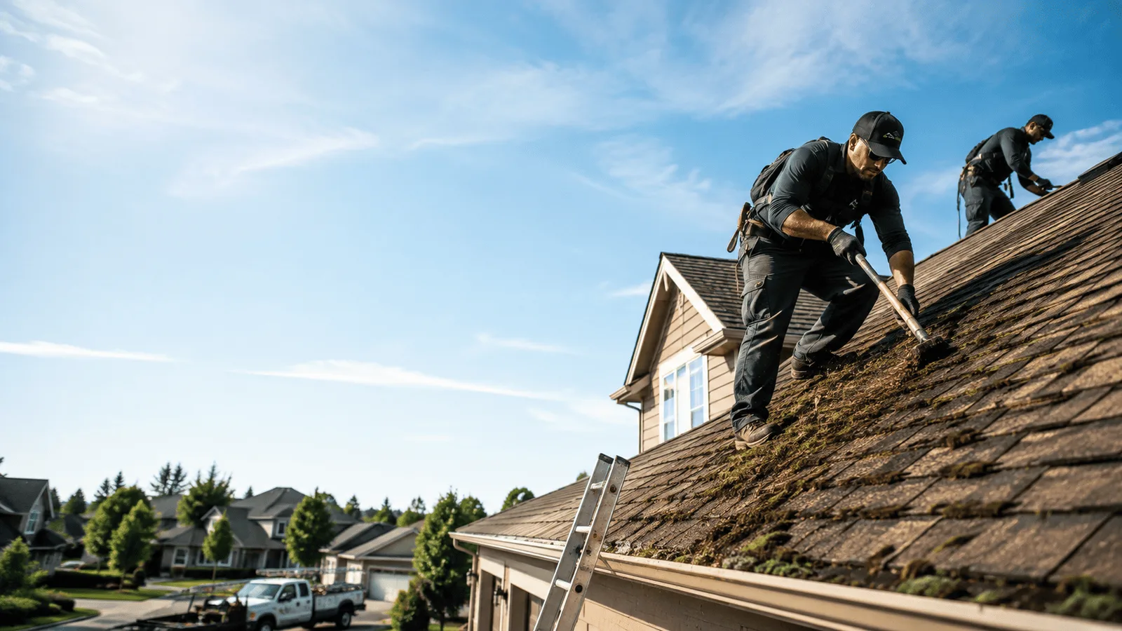 Roof Moss Removal in Plymouth, CA near me